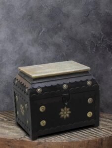 Mango Wood Handcrafted Jewelry Box